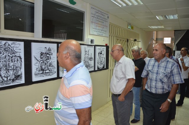 فيديو : الثانوية الجديدة تُبدع في اخراج تحفة فنية للفنان القسماوي عبد التمام ..ايها السادة .. هكذا يُحترم من اعطى للذكرى ..  